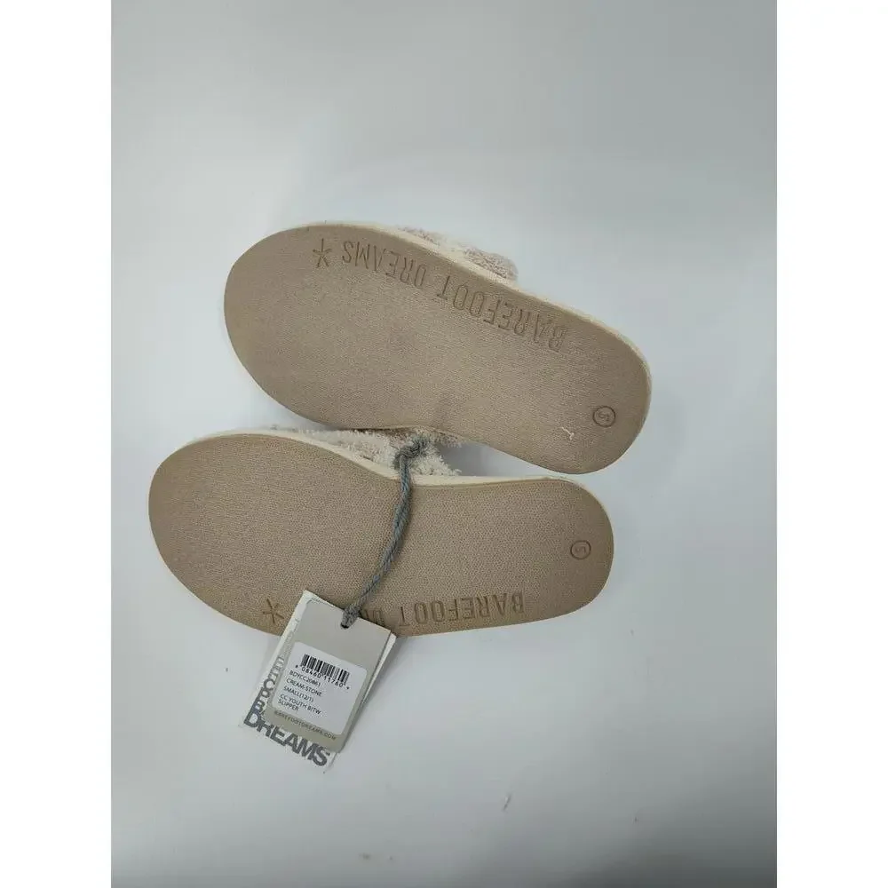 Barefoot Dreams NWT CozyChic Youth Barefoot in the Wild Slipper Sz Youth Medium